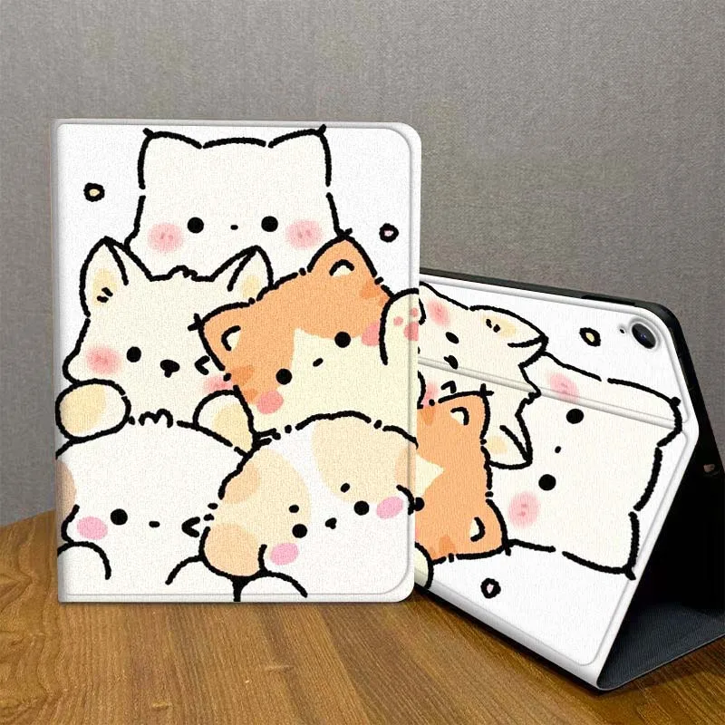 

Animal Art Cute Pattern For Samsung Galaxy Tab S11 A11 A9 A8 S6 A 10.1 A7 10.4 Plus 2025 2023 2022 Tablet Case