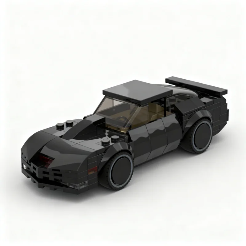 170 stks MOC City Champions Knight Rider K I T Model Bouwstenen Kerstcadeaus Architectuur Monteren DIY Speelgoed Idee Creatief