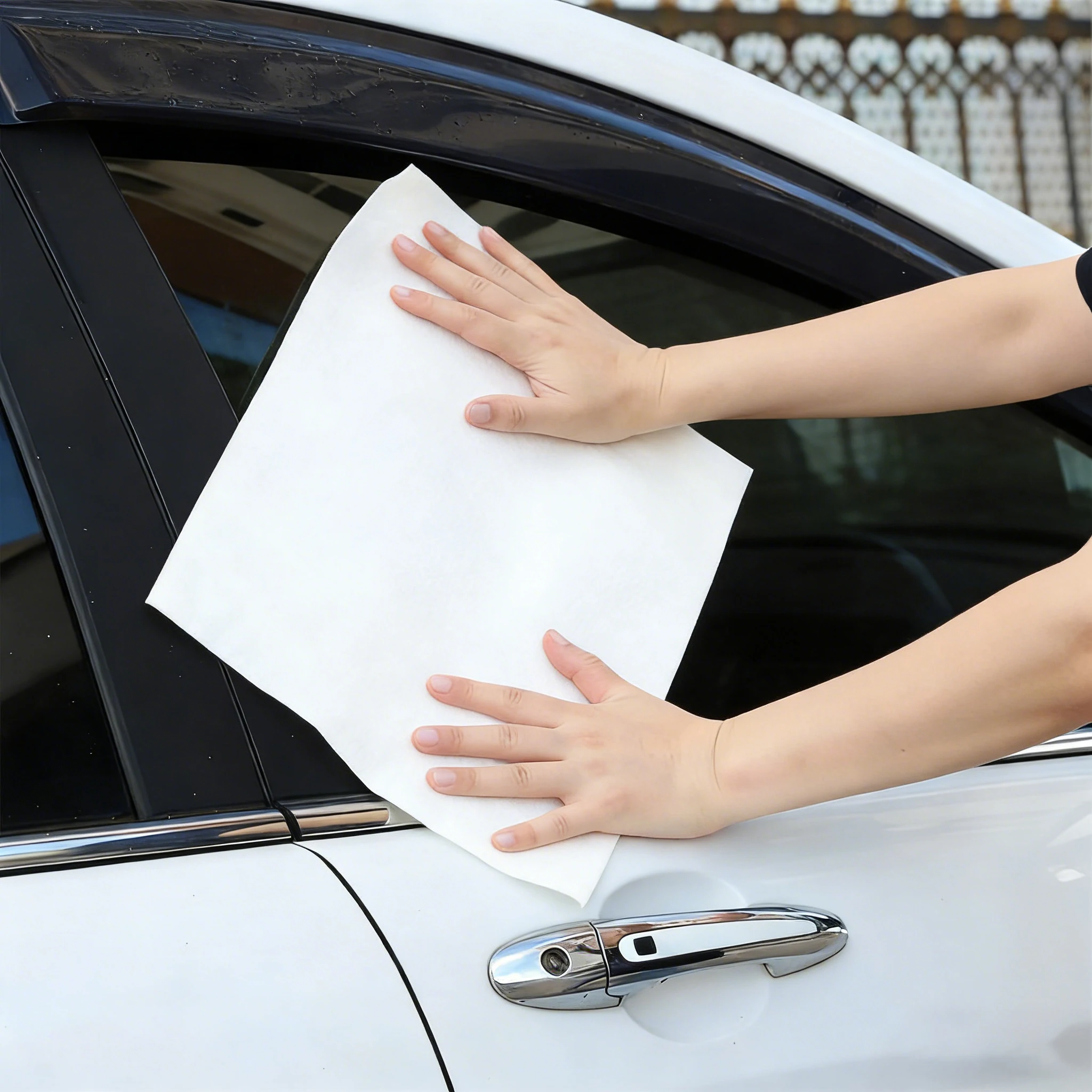 Natural Chamois Leather Car Washing Towels Super Absorbent For Car Detailing Accessories Lancer Mitsubishi Accessories