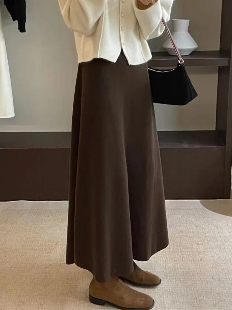 

2024 Korean Version of Pure Wool, Super Big Swing Length~ Super Good Quality Big Swing Skirt~