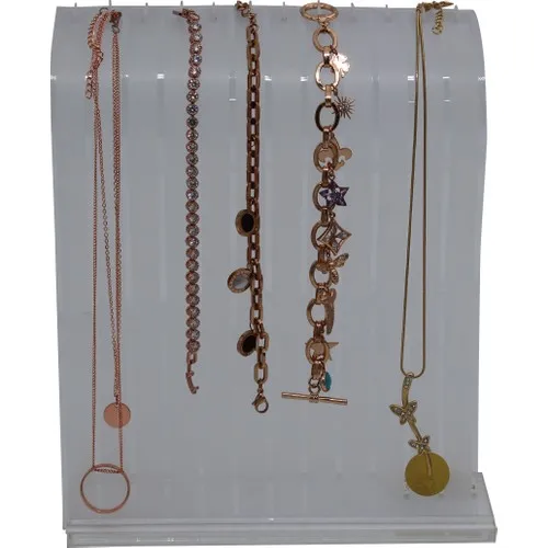 Stand Market Standmarket Imprint, Bracelet and Necklace Display Stand Plexiglass Horizontal Vertical