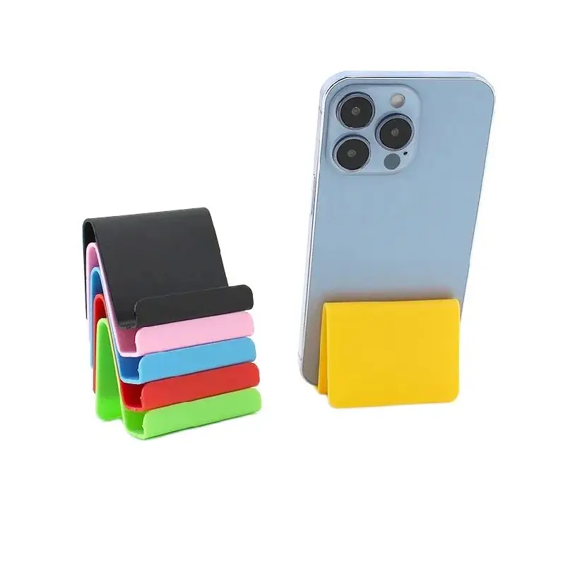 6 Colors Phone Holder Plastic Support Telephone Portable Mobile Stand Smartphone Holder For Iphone 12 Huawei P40 Samsung Xiaomi