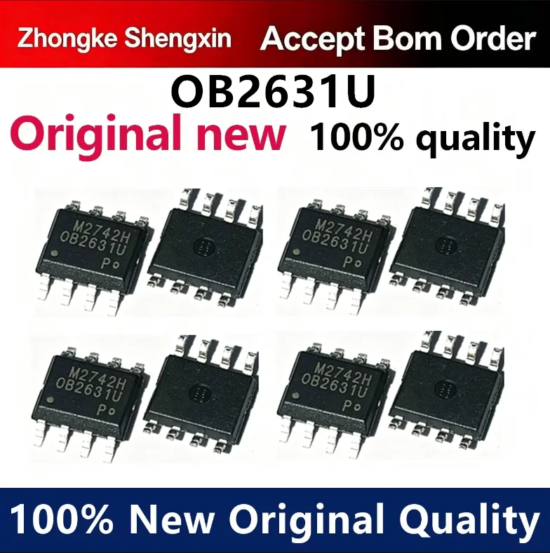 （5pcs-100pcs）Brand new original OB2631UPCA-H OB2631U SOP8 PWM power switch controller chip