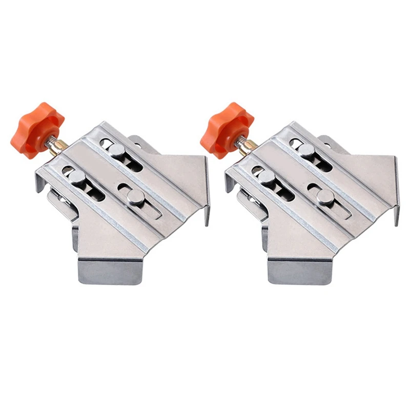 Carpenter Quick Positioning Clamp For Wood Panel Splicing 90 Degree Right Angle Fixing Clips Right Angle Clamps-Open Durable