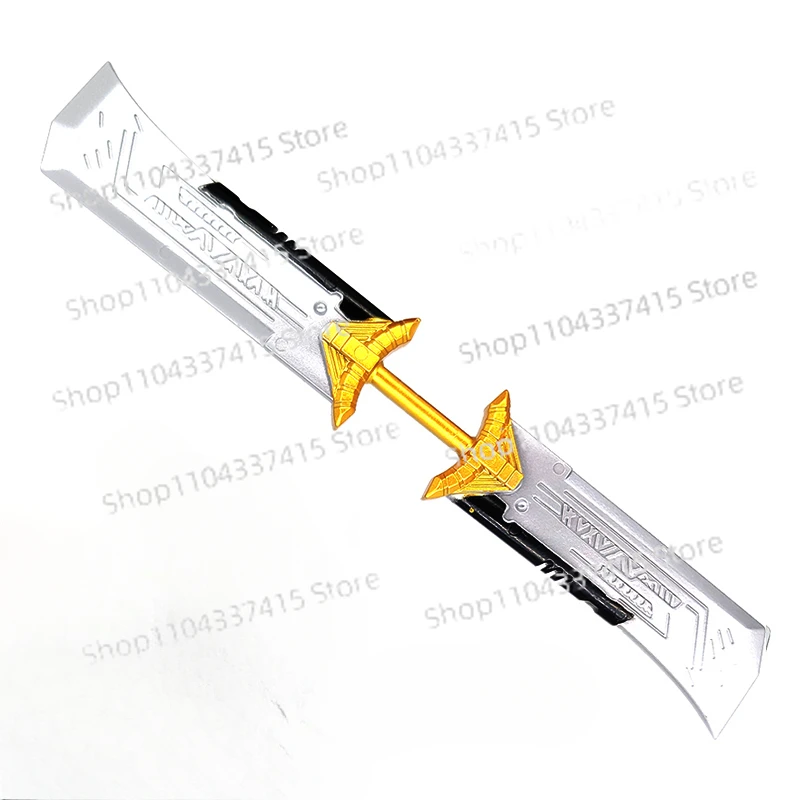MOC Building Blocks Double Knives Cartoon Anime Accessories Models Weapons Ornaments Children's DIY Toys Collection Gifts