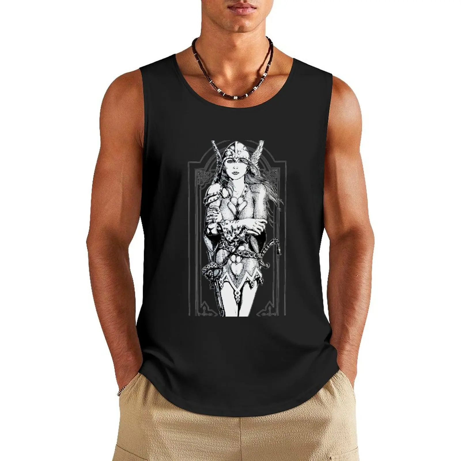 

Knight of Hearts Tank Top gym clothes man fitness gym men anime gym men clothing