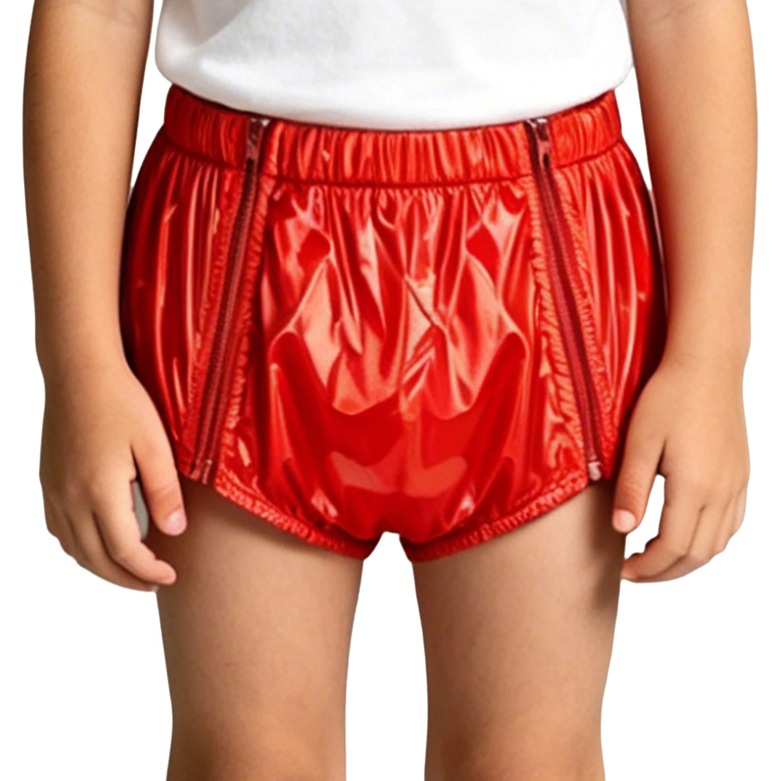 Kids Waterproof Swim Trunks Swimwear Easy-to Wear Tear-away Reusable Leak-proof Diaper Cover Special Needs Adaptive Shorts