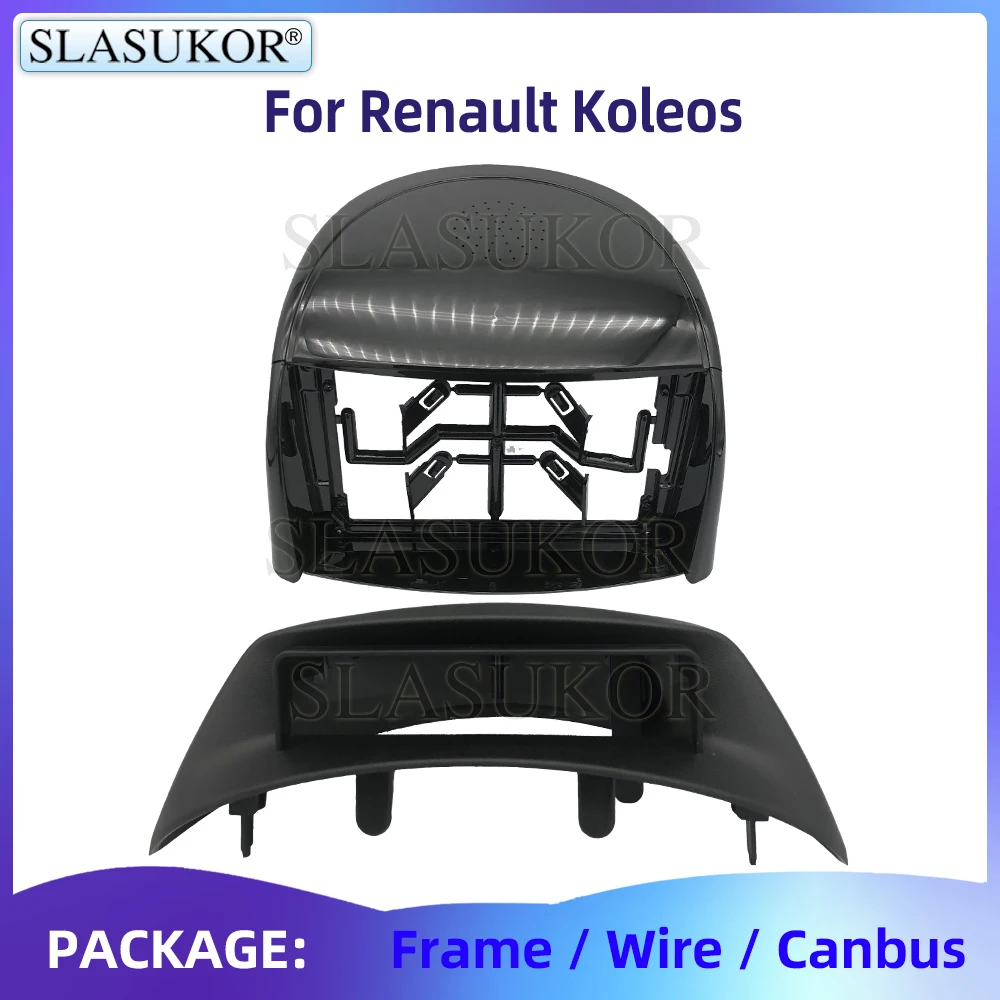 

9" For Renault Koleos 2007-2016 Video Panel Player Audio Frame Dashboard Mount Suit Wire Accessories