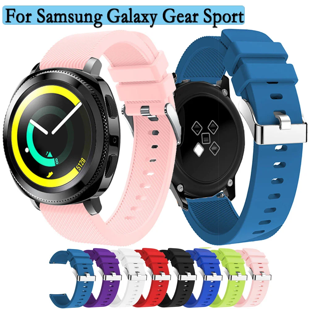 Watchband For Samsung Galaxy Gear Sport High Quality Silicone Wristband Adjustable Belt For Samsung Galaxy Watch 42mm