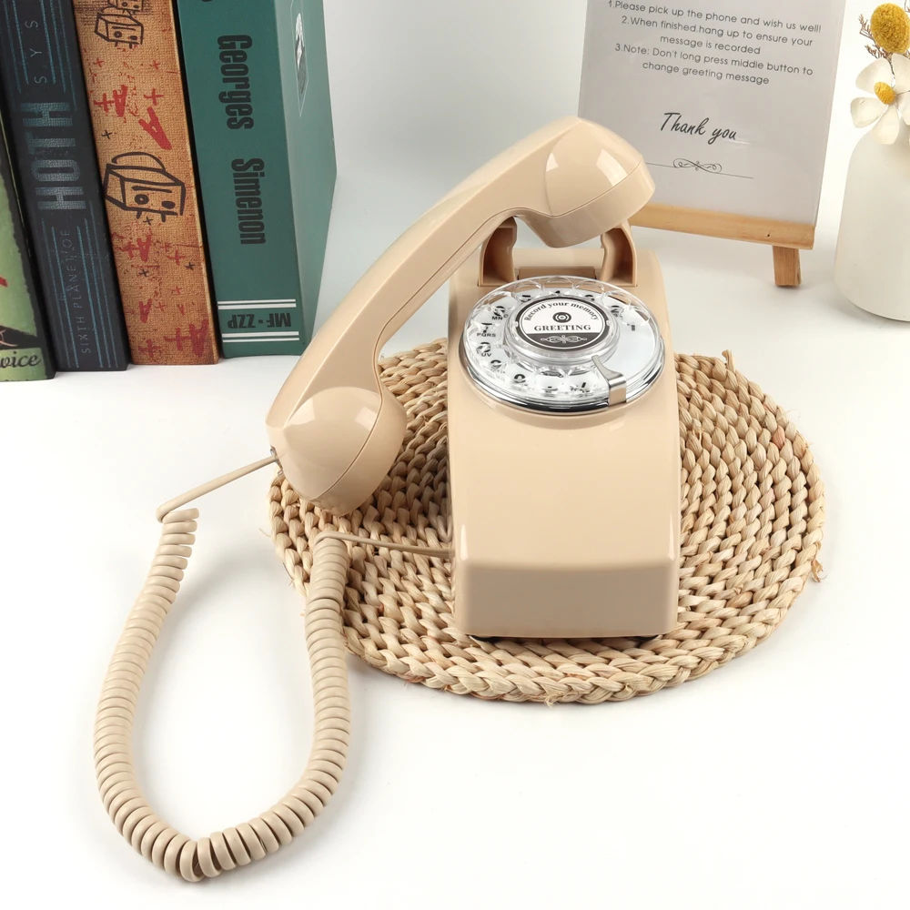 Libro degli ospiti per telefono vintage montato a parete Registratore di messaggi audio personalizzato per matrimonio Libro degli ospiti vocale personalizzato