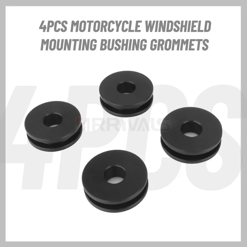 

Motorbike Accessories 4 pcs Windshield Mounting Bushing Grommet Plastic For Harley Touring Softail FLHR FLSTC