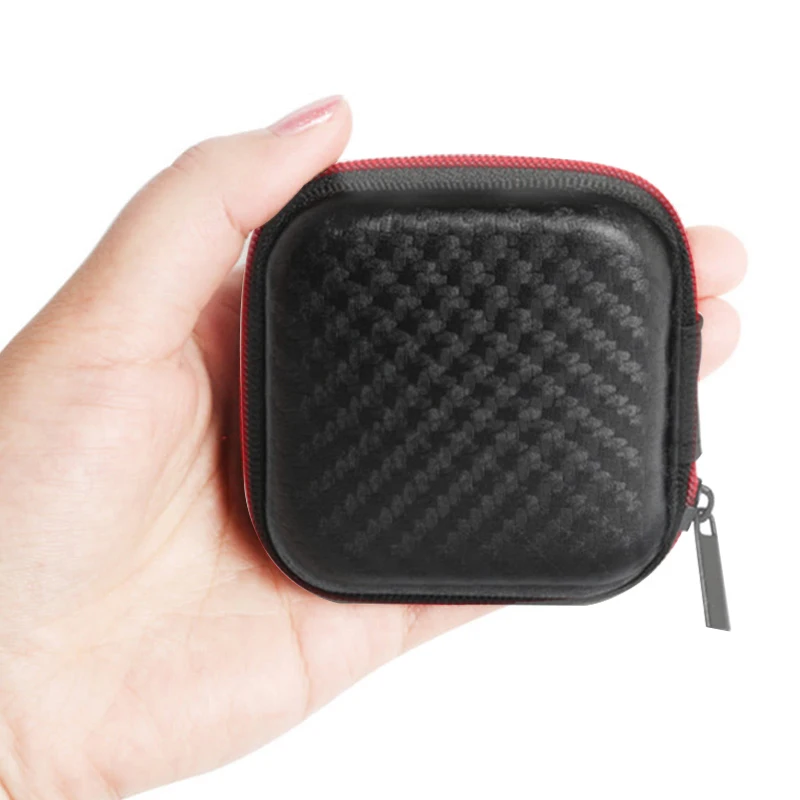 Kz Portable Premium Headphone Accessories Pouch Noise Cancelling Functional Earphone Travel Pouch Waterproof Convenient Compact