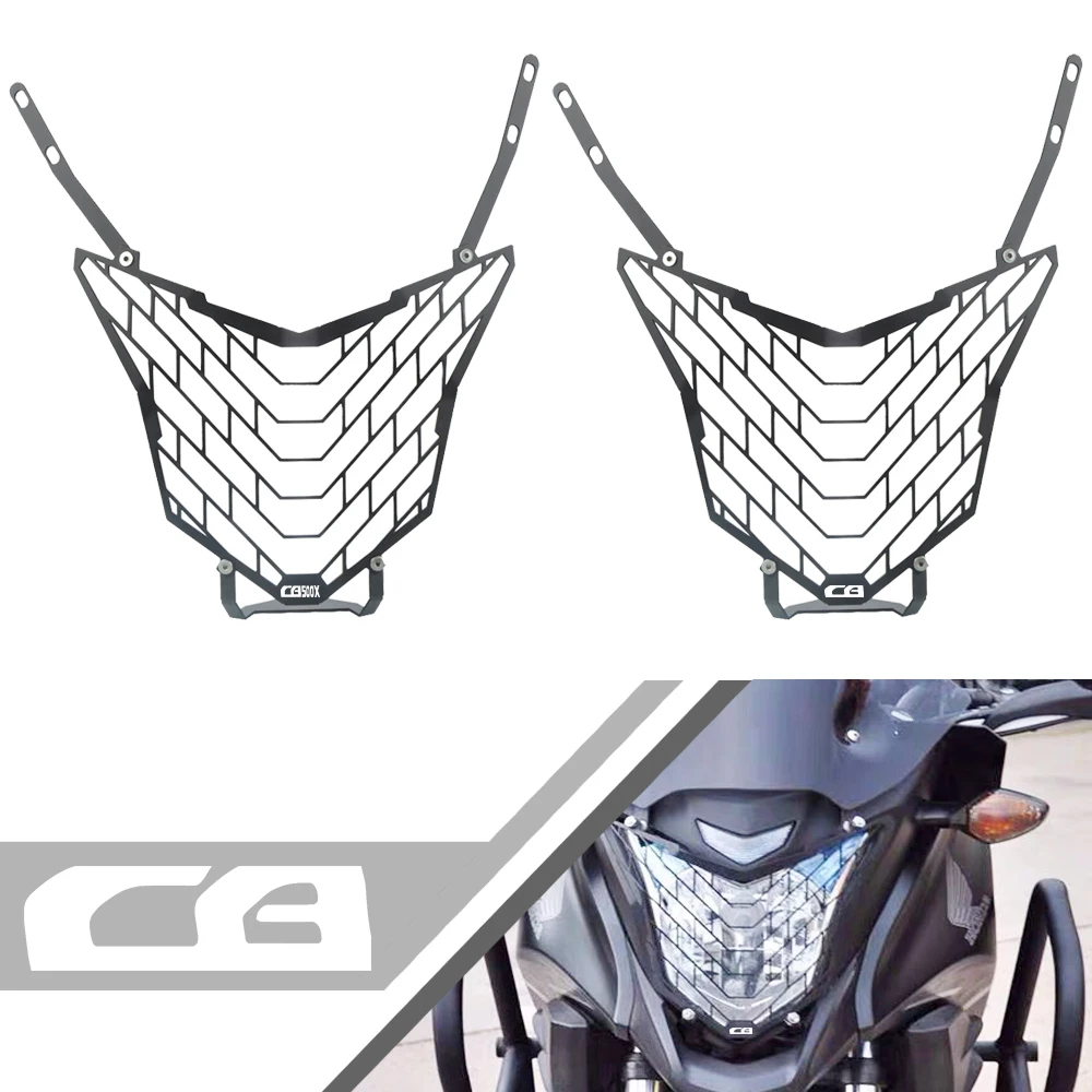 

Motorcycle Headlight Grille Guard Protector Cover Fits For Honda CB500X CB 500X 500 X CB500 cb500 ABS 2016 2017 2018 Accessories