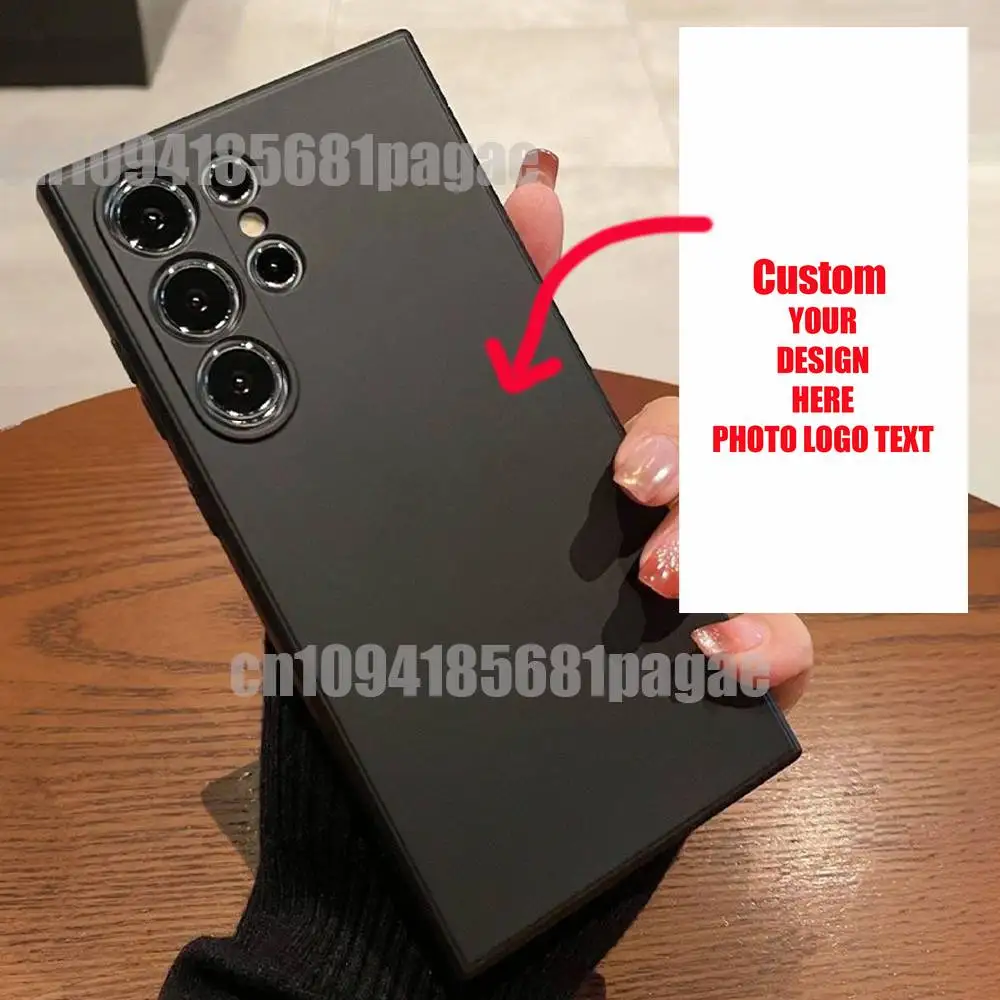 Custom Tailor Made Picture Image Photo Logo Text Phone Case For Samsung S22,S24,S20,S25,S23,S30,S26,Ultra,Plus,5G ,Fe,Lite TPU