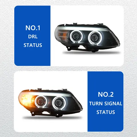 8 best sales bmw x5 e53 headlight - №4