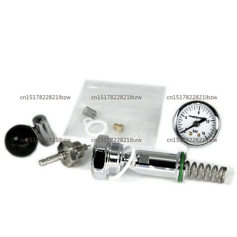 Lelit E61/Rocket R58/Aibo Adjustable Needle Valve with Control Lever, Espresso Machine Flow Control Pressure Regulator Kit