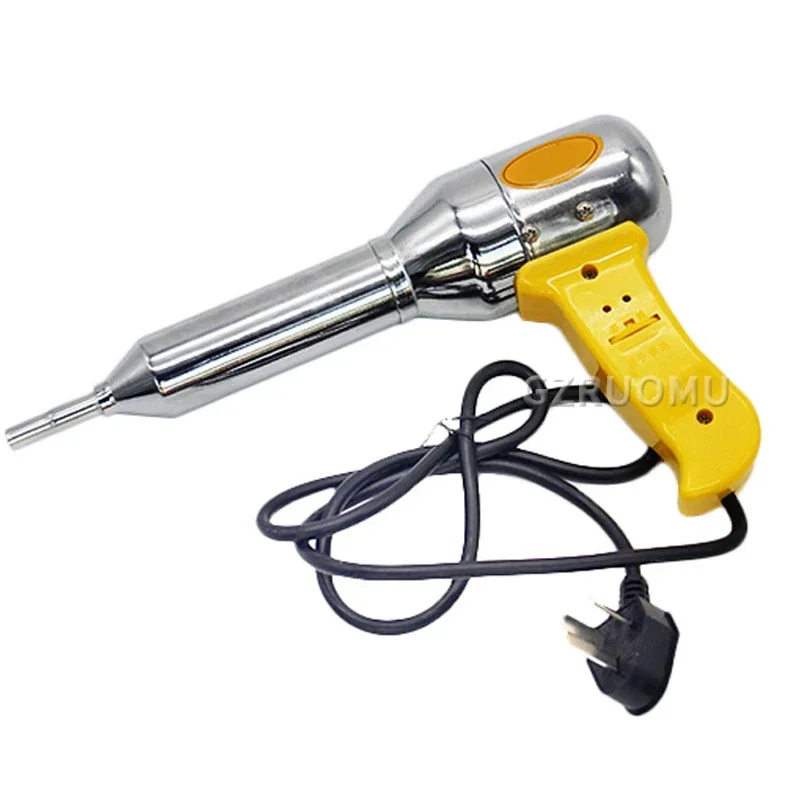 Pistola de soldadura de aire caliente de plástico, herramienta de antorcha, máquina de antorcha de soldadura de plástico, Kit de pistola de aire de calor ajustable, soldador PE PP PVC 220V 500W/700W