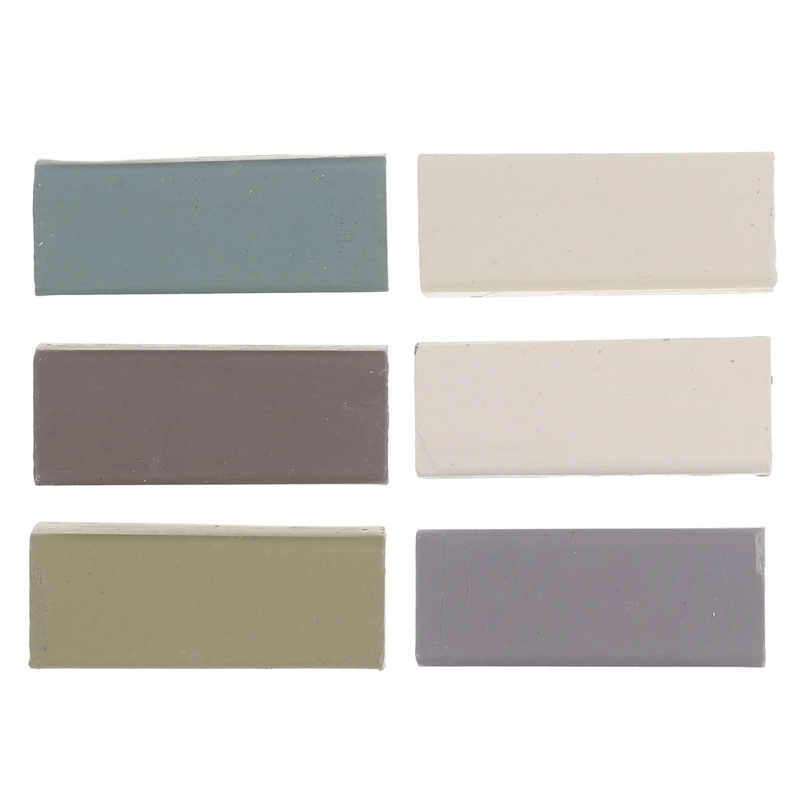 

6Pcs Wood Repair Wax Crayons Furniture Touch Up Markers Durable Resin Blendable Colors Easy Apply Fix Anywhere