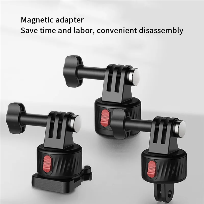 Compact For Gopro Insta360 Go 3 Sports Camera Magnetic Multifunctional Head Base Adapter Accessories D