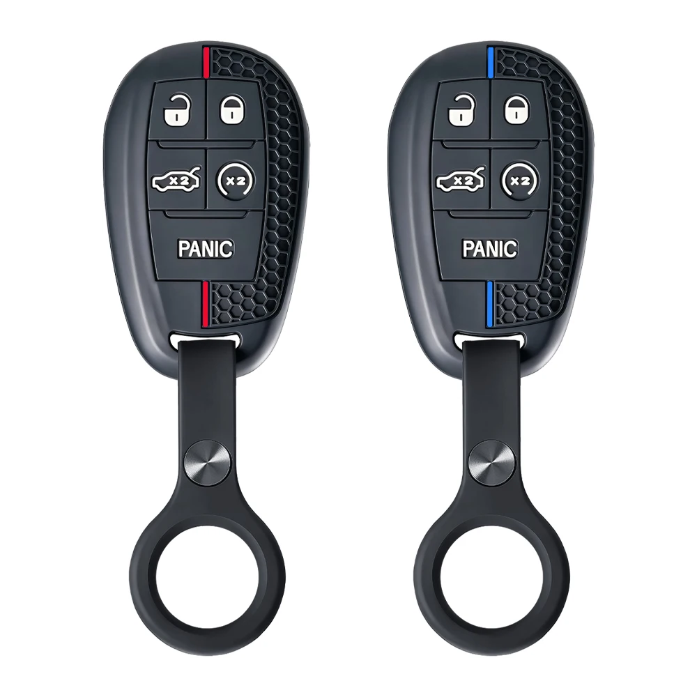 Silicone Car Key Cover for Alfa Romeo Junior Stelvio Giulia 2025 Tonale 4C Spider Car Key Holder