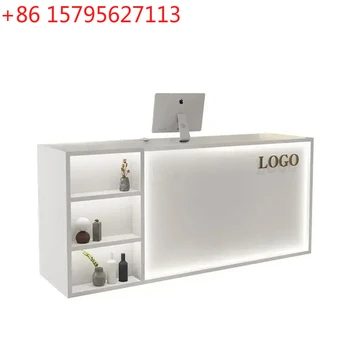 A13 Minimalist Cashier Shop Simple Clothing Store Commercial Manicure Women's Clothing Store Front Desk Counter