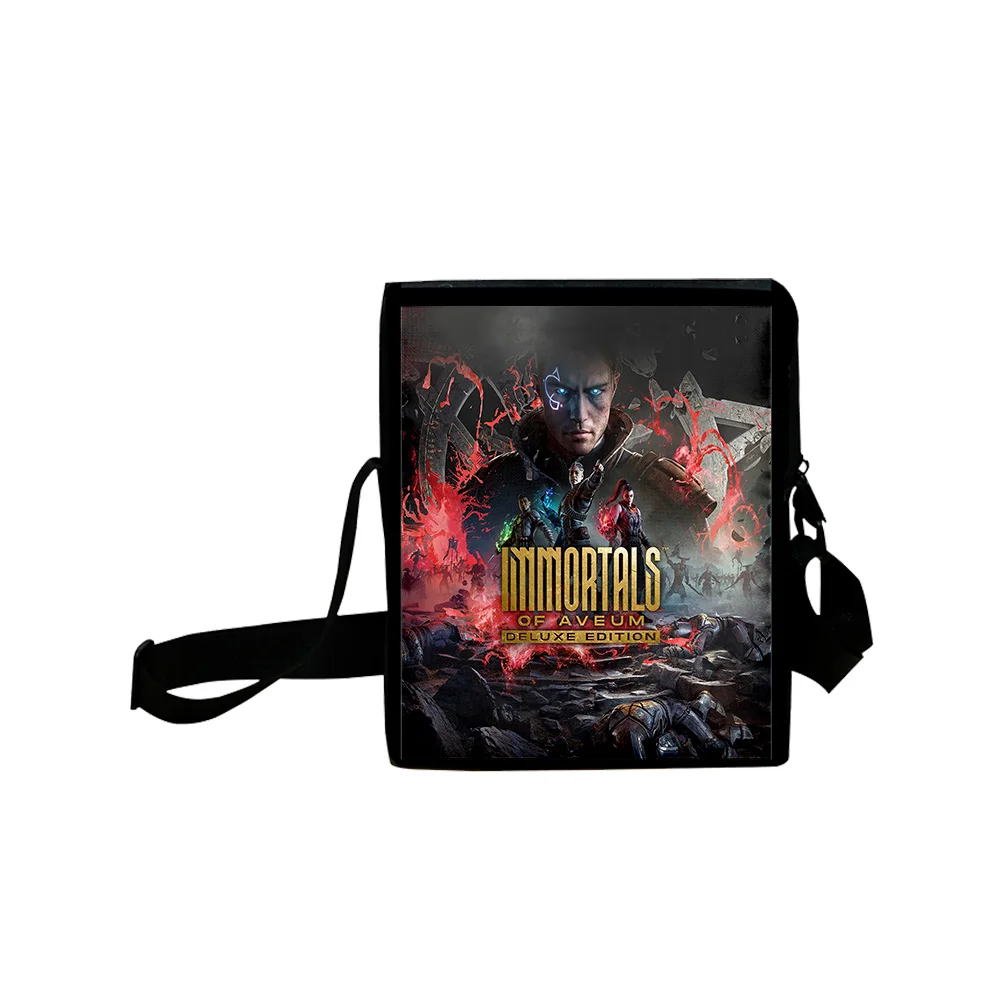 Bolso Satchel de tela Oxford Unisex, Immortals of Aveum Game, novedad de 2023