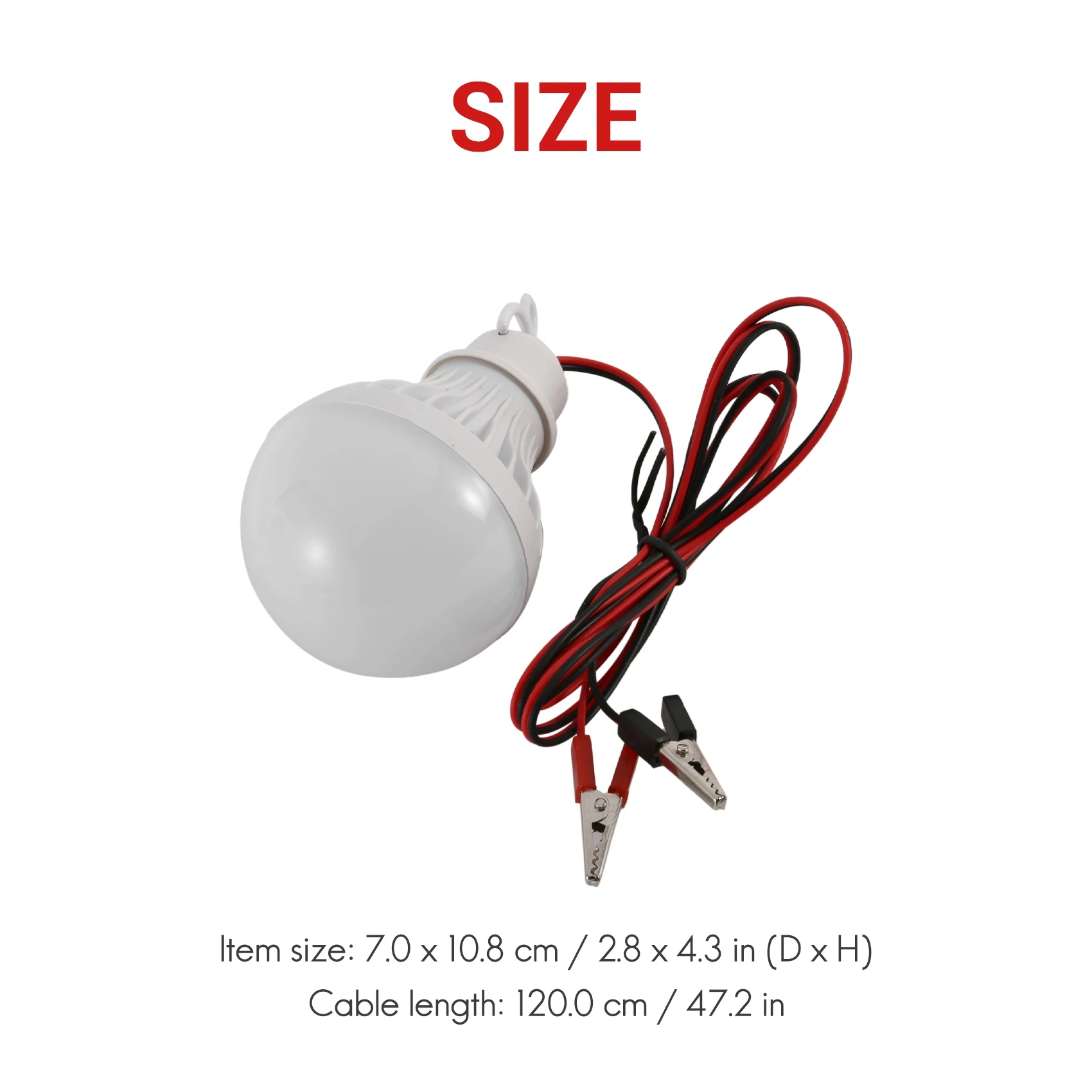 Fresh DC 12V 7W LED Bulb General Light Bulb Type Home / Camp / Hiking / Emergency / Outdoor