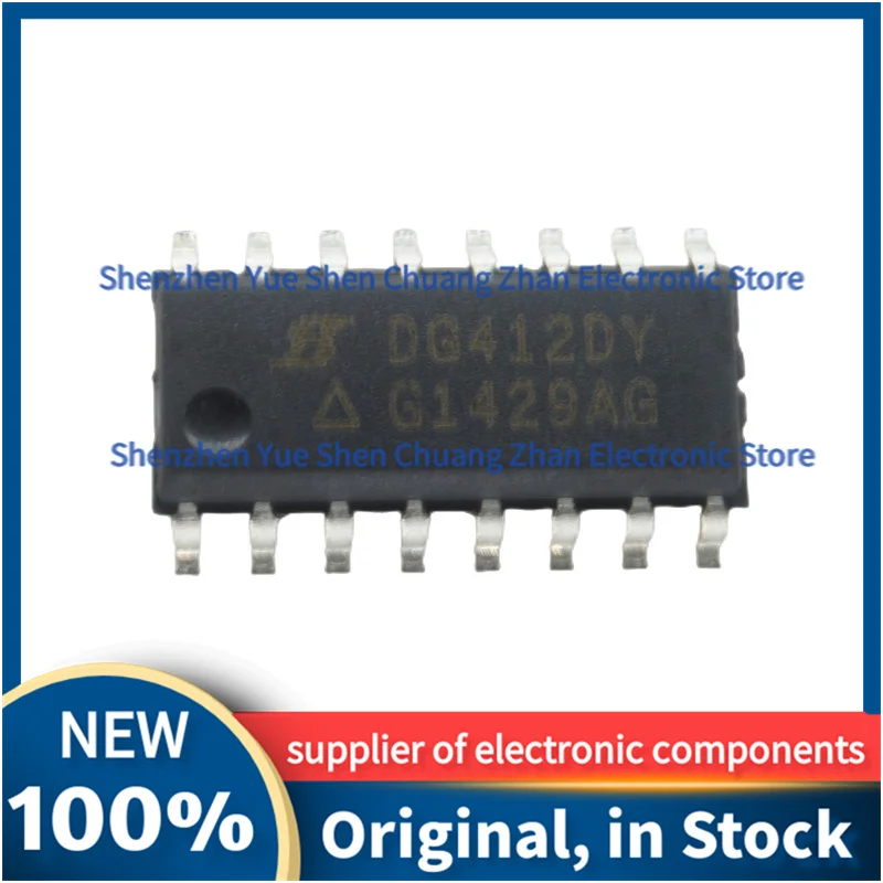 

5pcs/lot DG412DY-T1-E3 DG412DY DG412DY-T New Original Genuine Ic