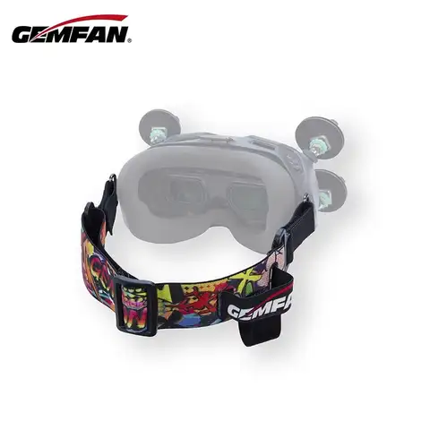 Gemfan Colorful FPV Goggles Headband Adjustable Strap 370mm for DJI Goggles 2 For FPV Drones