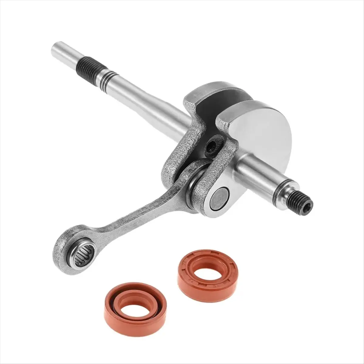 ABPP 4140 030 0400 Crankshaft with 2pcs Seal Fit for FS38 FS40 FS45 FS46 FS55 String Grass Trimmer Outdoor Garden Tool