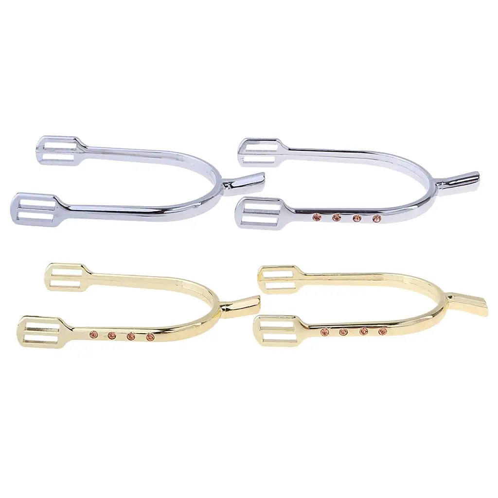 1 زوج سبائك الزنك الحصان الفروسية أحذية ركوب الخيل اكسسوارات 12*8*2 سنتيمتر #3