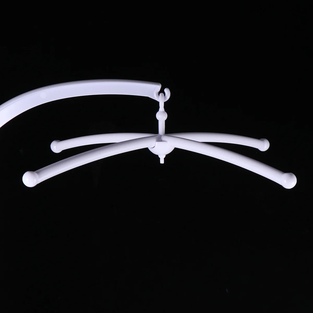 

66cm Baby Crib Mobile Bed Bell Holder Arm Bracket White Universal Type Safe Reliable Long Use Enhance Infant Rhythm Beat Tone