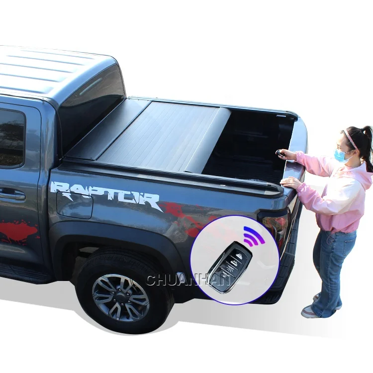 

Cool Car Cool Car Pickup Truck Bed Tonneau Cover Electric Aluminum Alloy Roller Lid For BT-50 Ranger Tundra