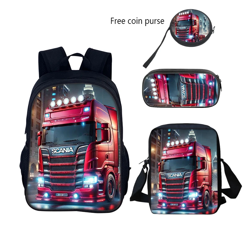 SCANIA игра аниме детский школьный рюкзак