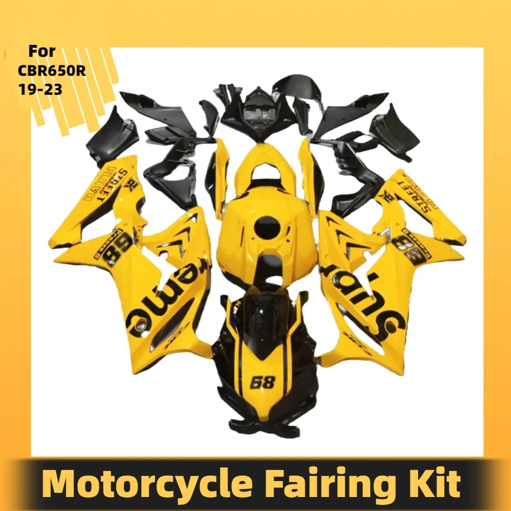 For HONDA CBR650R 2019 2020 2021 2022 2023 Aftermarket Motorcycle Fairings CBR 650R 19 20 21 22 23 ABS Fairing Kit