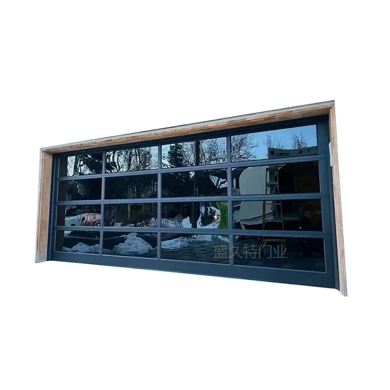 

Villa, garage door, tempered glass, electric, rolling gate, aluminum alloy, flap