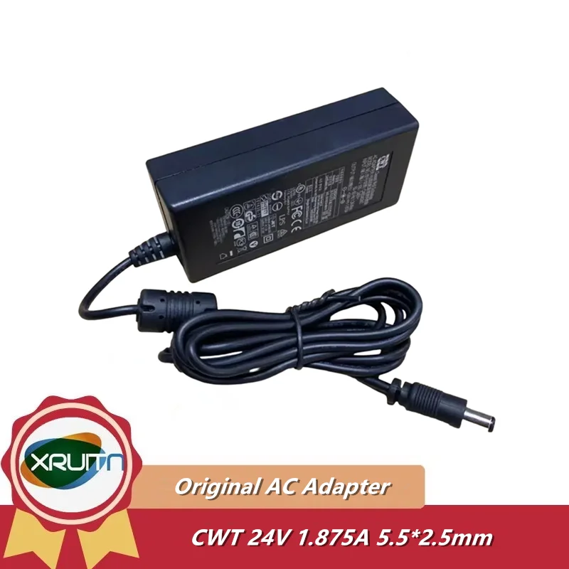 

Оригинальный блок питания для сканера Kodak i2400 i2600 i2800 i2900 CAE045242 24 В 1,875 А 45 Вт 5,5*2,5 мм, зарядное устройство переменного тока