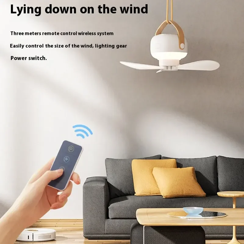¿Por qué el ventilador LED portátil con control remoto es la mejor opción para tu hogar y aventuras al aire libre?