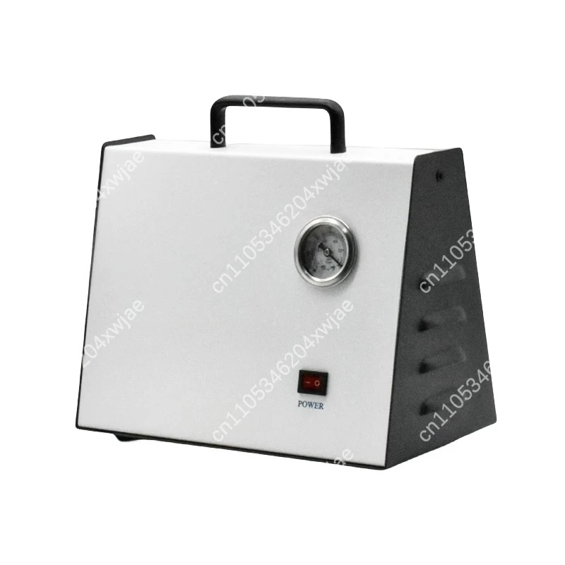 

Oil-Free Diaphragm Vacuum Pump, Portable Rechargeable Dual Pressure Mode for Filtration, Quiet Mini Lab Pump with Charger