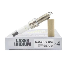 4-6PCS ILZKBR7B8DG 95770 Iridium Platinum Spark Plug Fit For Peugeot Mini Cooper Citroen 0242129512 Car Accessories ILZKBR7B8DG