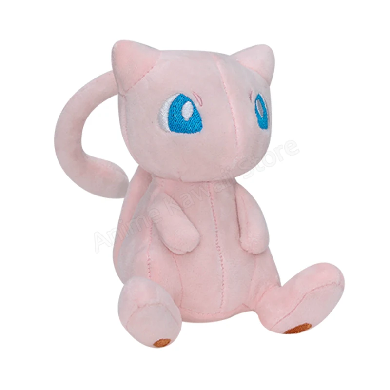 13cm Mewtwo Plush Toys Kawaii Pokemon Go Mew Plush Doll Soft Stuffed Cartoon Doll Pillow Creative Birthday Gift For Kids