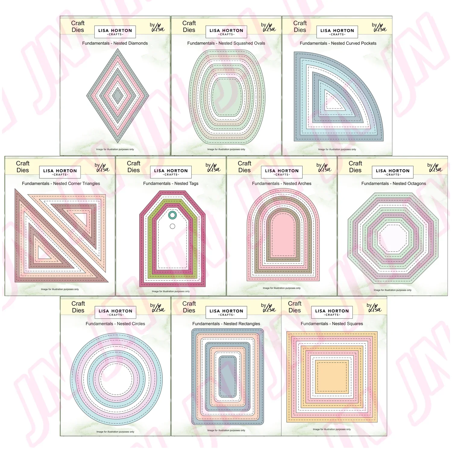 

Nested Rectangular Circle Shape Diy Metal Cutting Dies Paper Card Album Mould Emboss Die For Decorating Gift Scrapbook 2025
