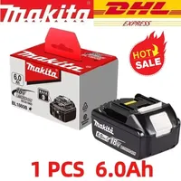 🏆100% Original Makita 18V 6.0Ah battery, for Makita BL1830 BL1830B BL1840 BL1840B BL1850 BL1850B model power tools battery🥉