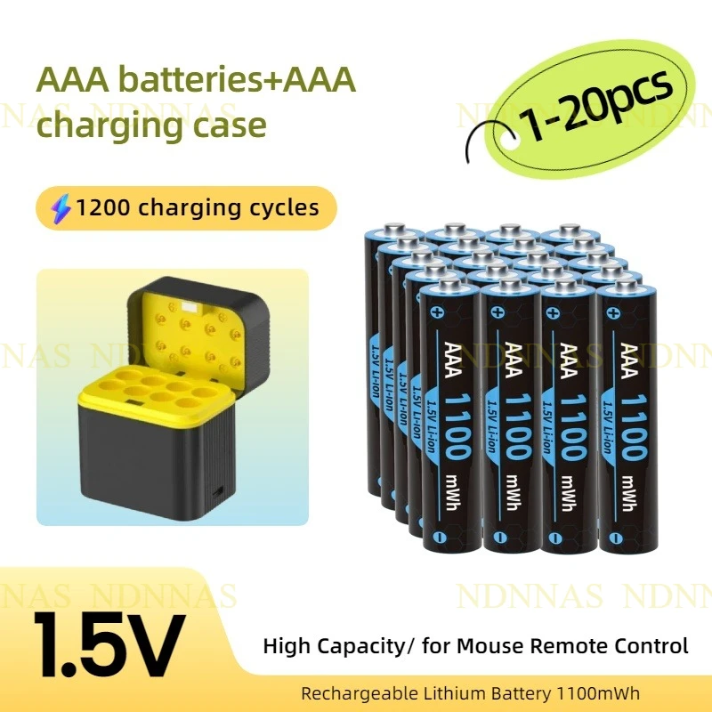 4-20PCS Rechargeabl…