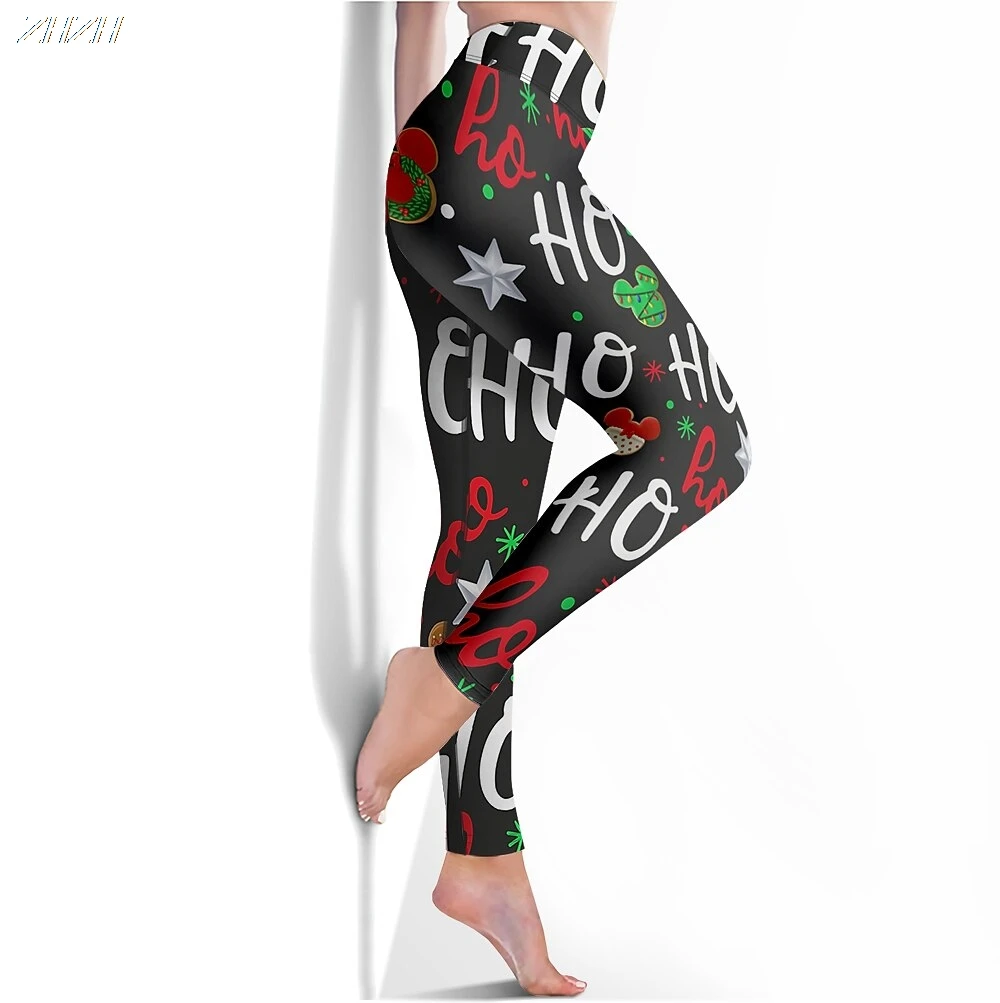 2025, Damen-Yogahose, Kontrolle, hohe Taille, Fitnessstudio, Laufen, Fitness, kurze Leggings, Weihnachten, Sport, Activewear, hohe Elastizität