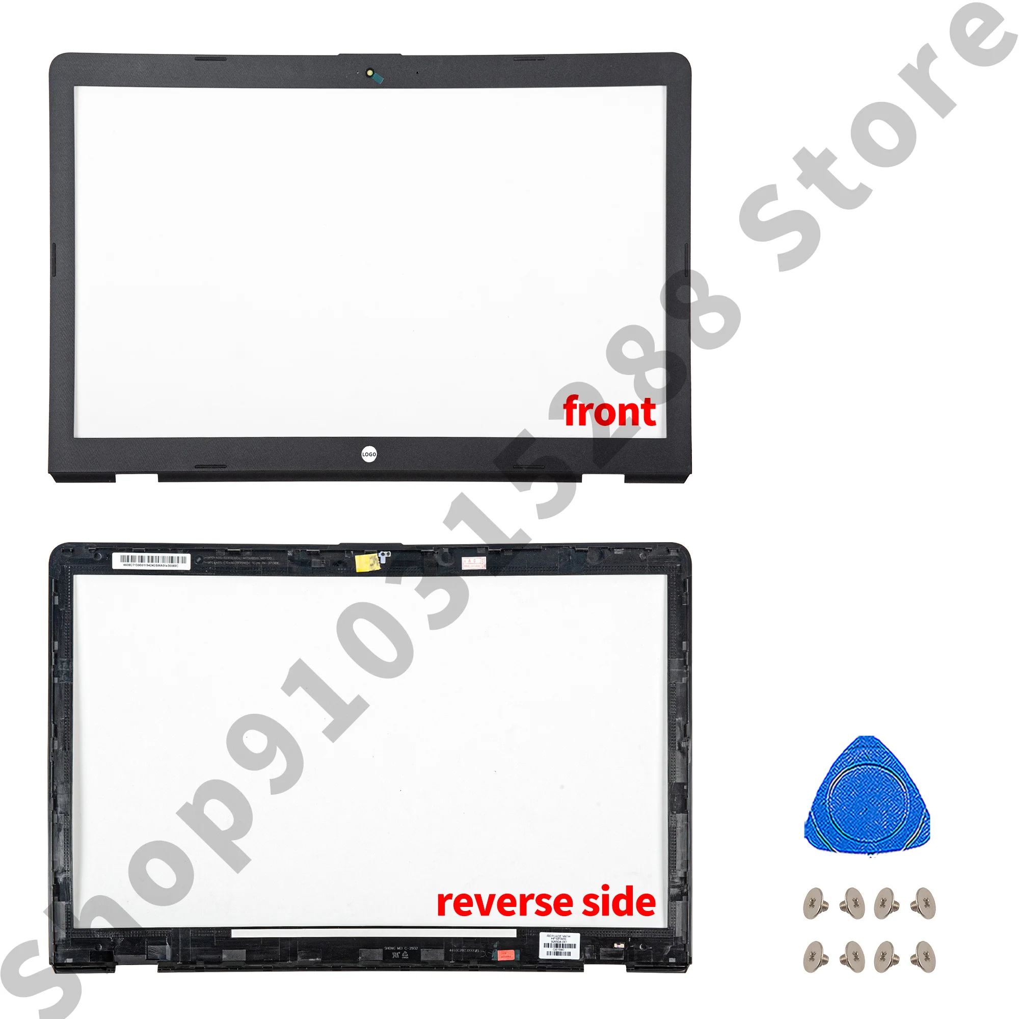 NEW Top Lid For 17-BS 17-AK 17G-BR TPN-W129 TPN-W130 LCD Back Cover Front Bezel LCD Hinges Silver 933291 White 933299 17.3