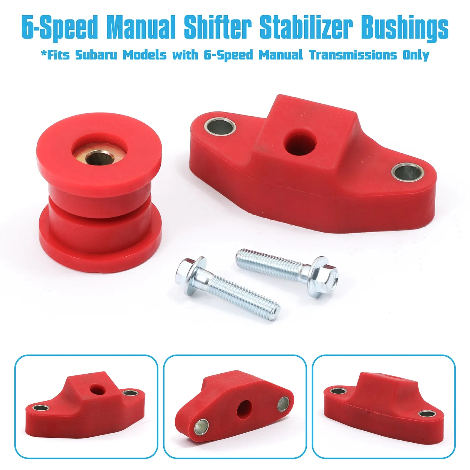 

Sway Bar End Link Front & Rear Shifter Stabilizer Bushing Kit （ 6 Speed ) For Subaru Impreza WRX BRZ RS Forester Legacy