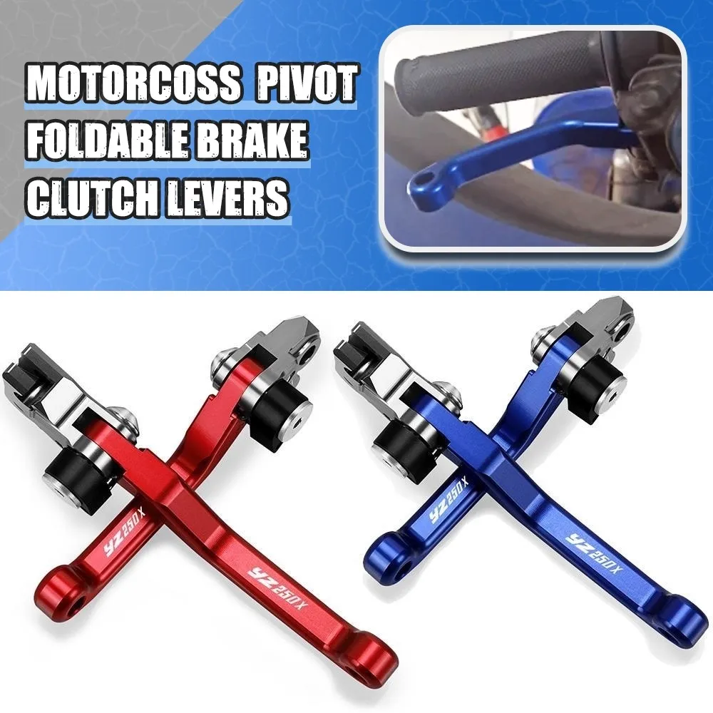 

Motocross Foldable Pivot Dirt Bike CNC Brake Clutch Levers Cable Lever Handle For YAMAHA YZ250X 2016 2017 2018 2019 YZ 250X Part