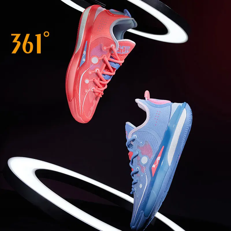 

361 Degrees DVD2 SE Men Basketball Shoes Lightweight Shock-resistant Supportive Breathable Cushioning Male Sneakers 672431117