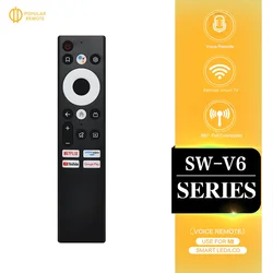 TV Voice Remote Control Suitable For Coocaa Android TVs Skyworth Smart Tvs